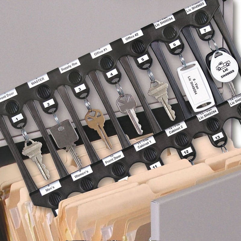 Lucky Line File-A-Key  Letter Size  14 Units - Image 2